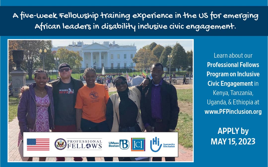  The Professional Fellows Program on Inclusive Civic Engagement in Kenya, Tanzania, Uganda, and Ethiopia