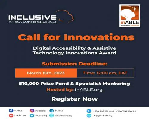 Digital acessibility And Assitive Technology Innovations Award
